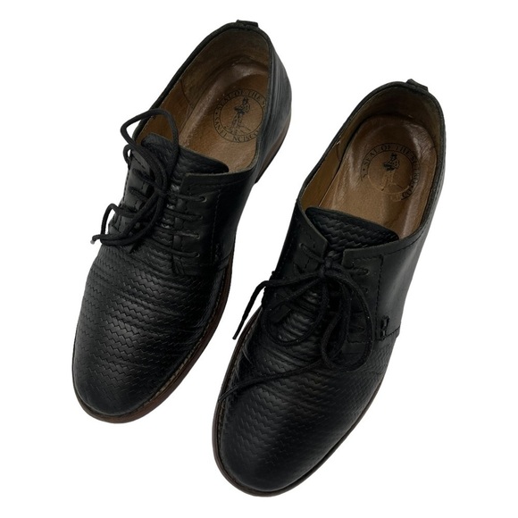 SEAL OF SUTRO CO. Leather Oxford Shoes Black 8 main image 5